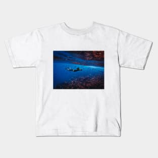 Red Sea-Scuba Diving Kids T-Shirt